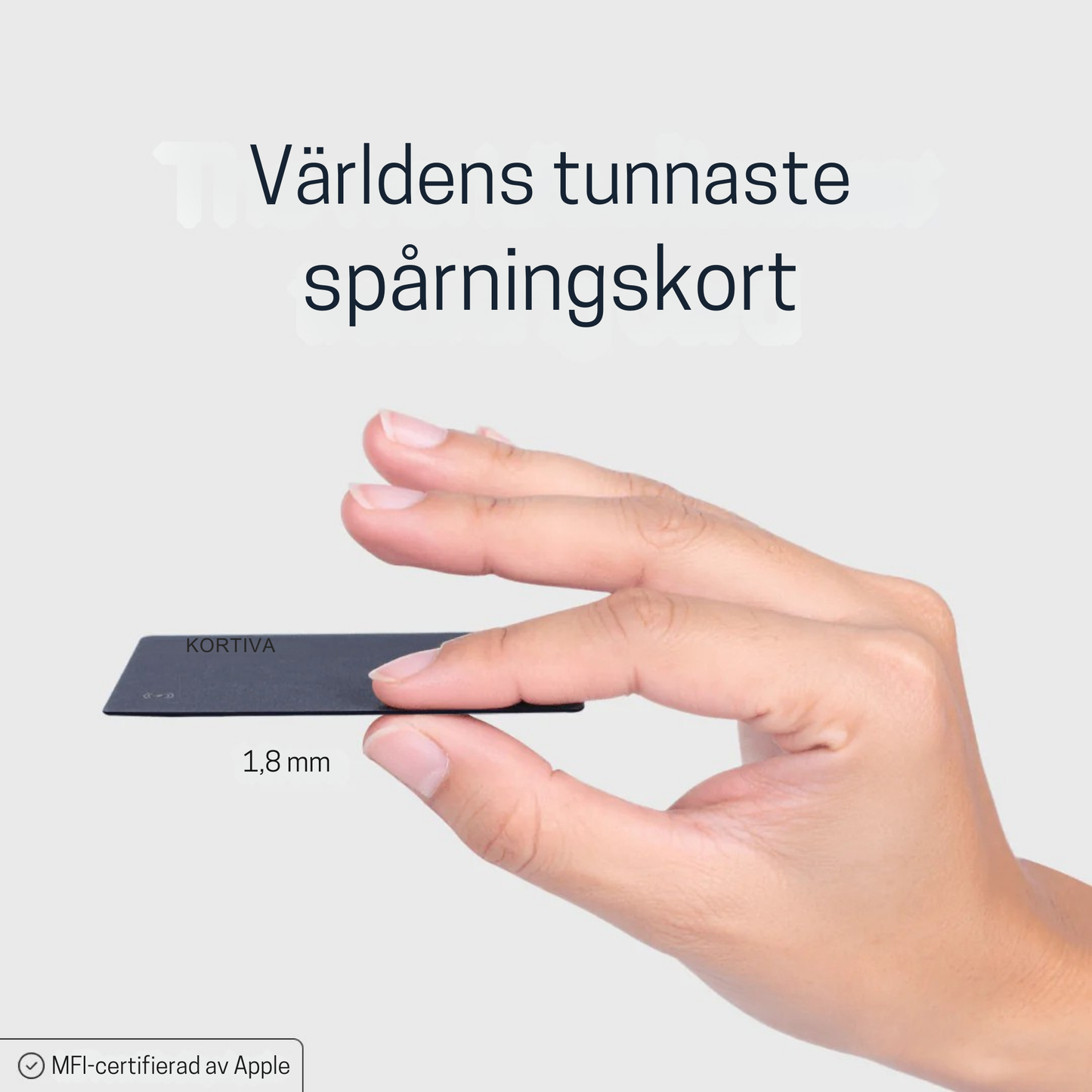 KORTIVA. Spårningskort