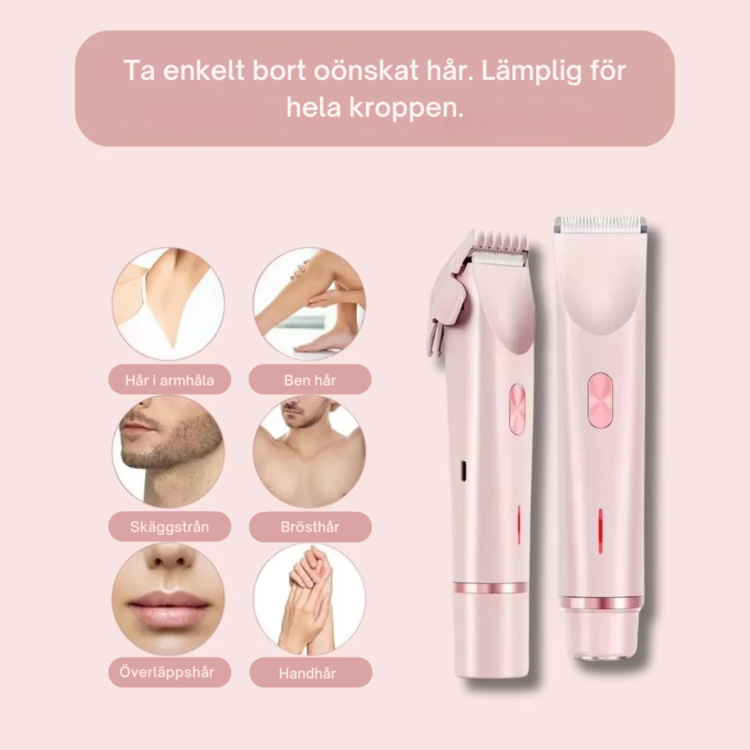 SilkPro™ - 2-i-1 Rakapparat för Kvinnor