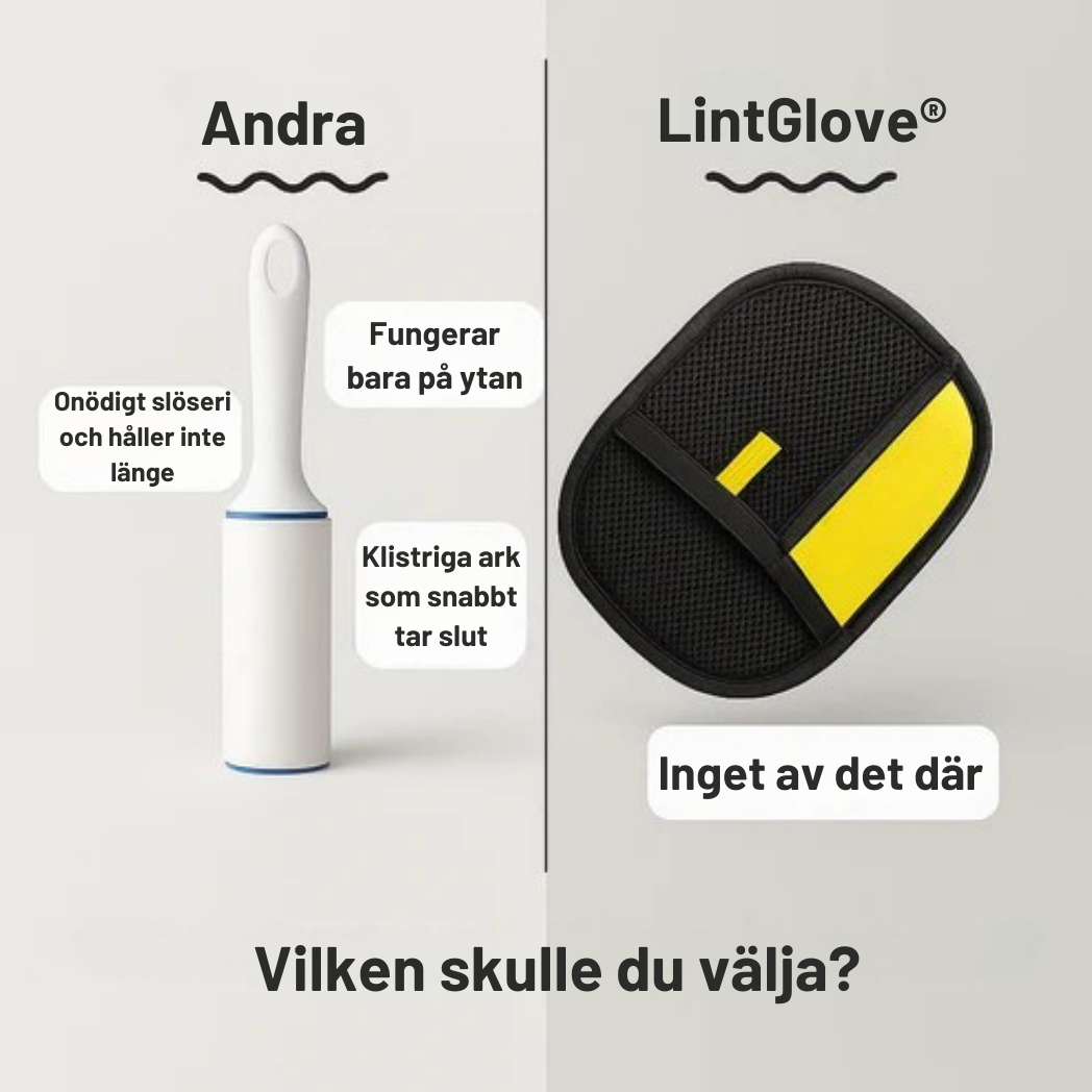 LintGlove® Pälsborttagningshandske