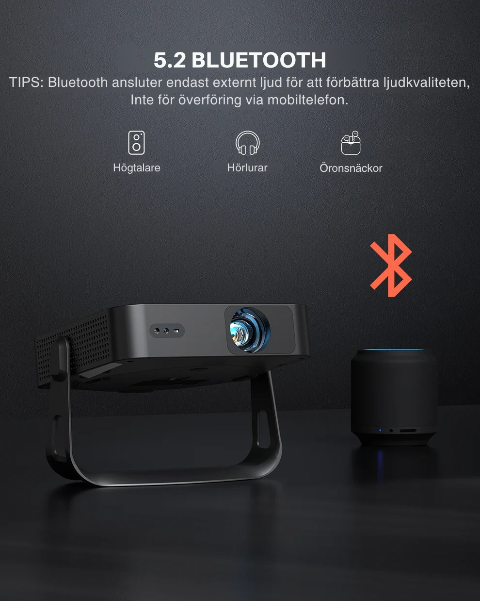 Halo One Mini Projector