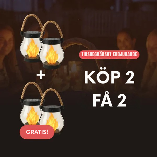 Solara™ - Solcellslampor för utomhusbruk