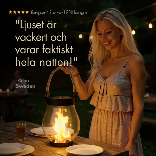 Solara™ - Solcellslampor för utomhusbruk