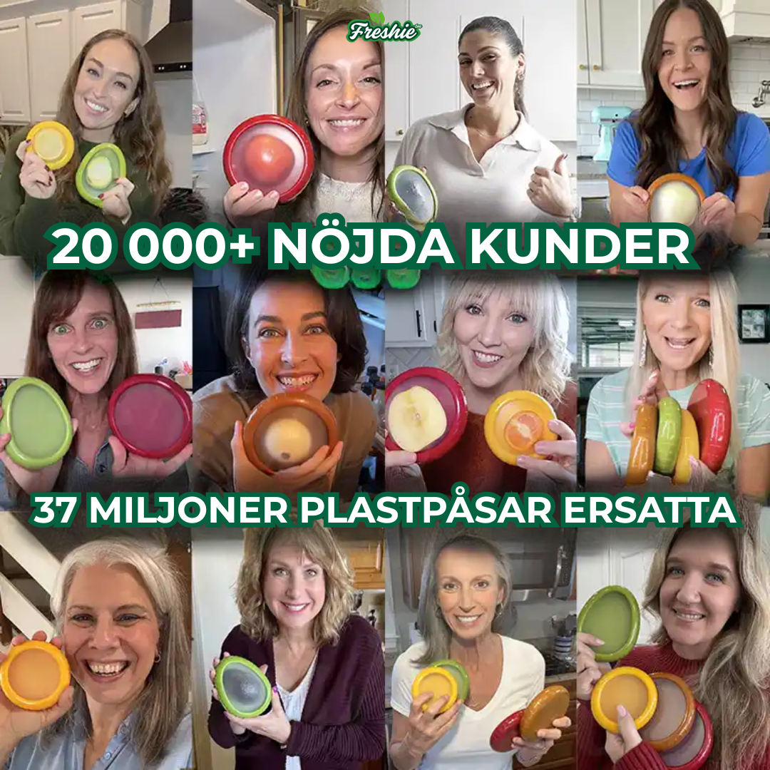 Freshie™ - Återanvändbara grönsak och fruktlock