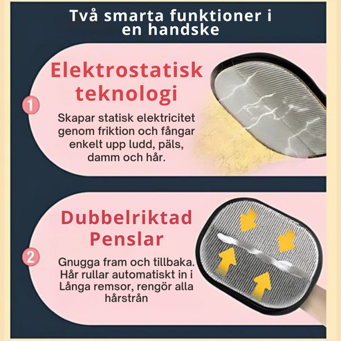 LintGlove® Pälsborttagningshandske
