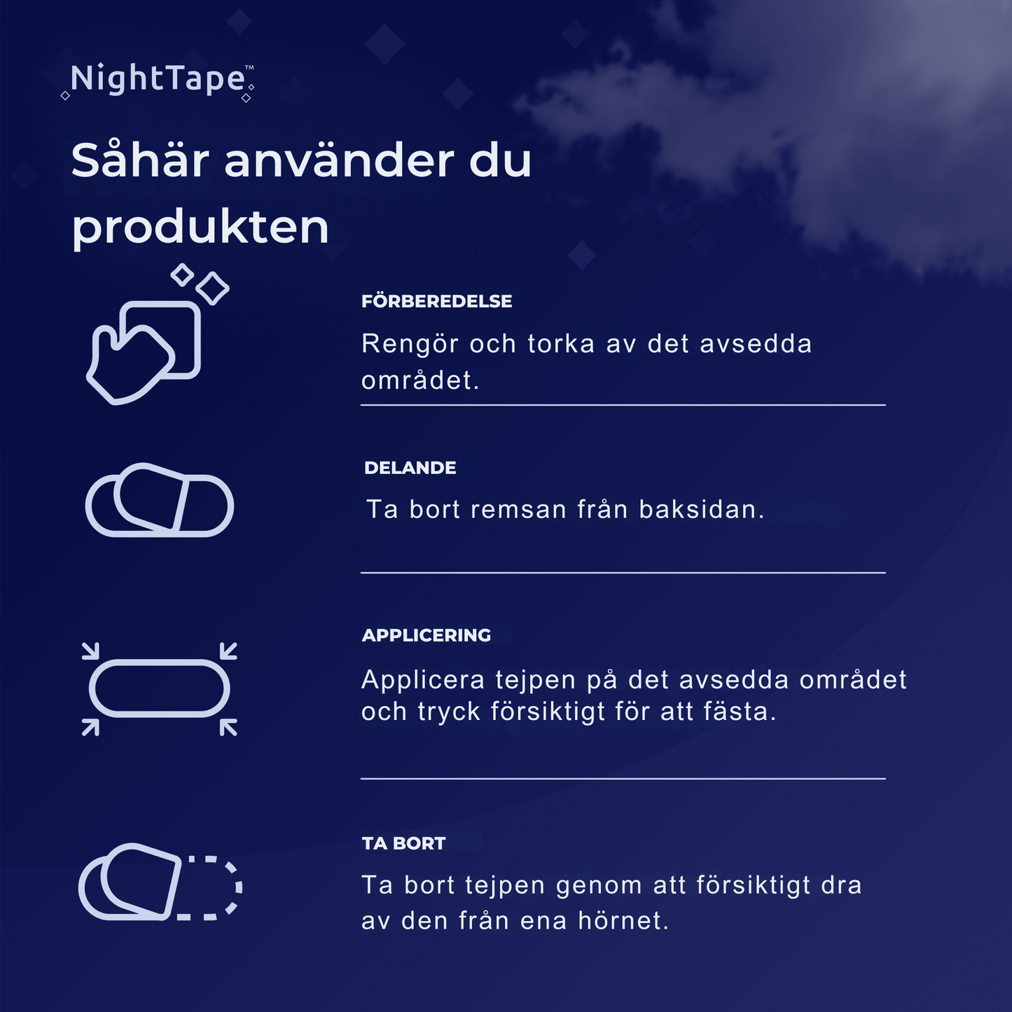 NightTape - Muntejp, vakna utvilad
