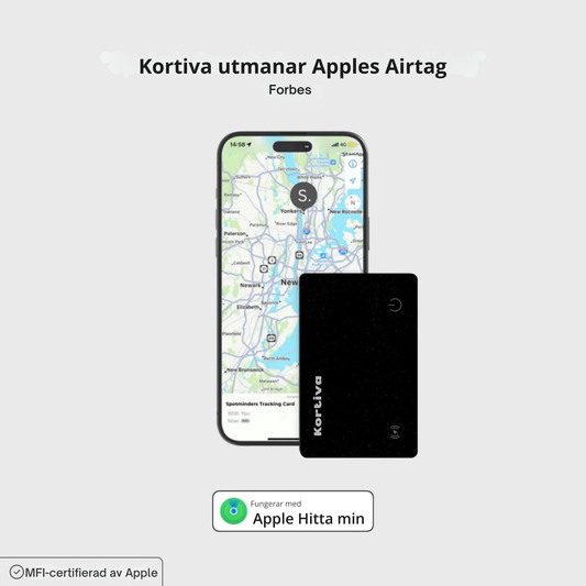 KORTIVA. Spårningskort