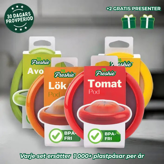 Freshie™ - Återanvändbara grönsak och fruktlock