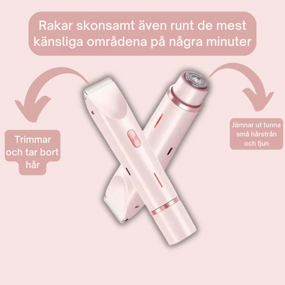 SilkPro™ - 2-i-1 Rakapparat för Kvinnor