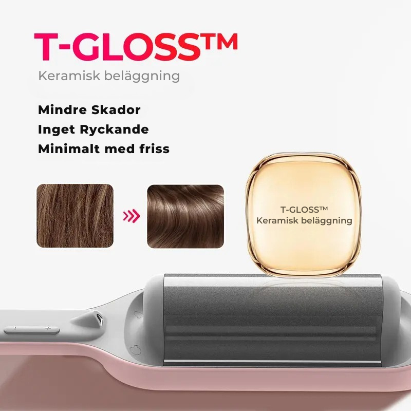 Nalu Curls™ – Vågtång Med Tre Cylindrar