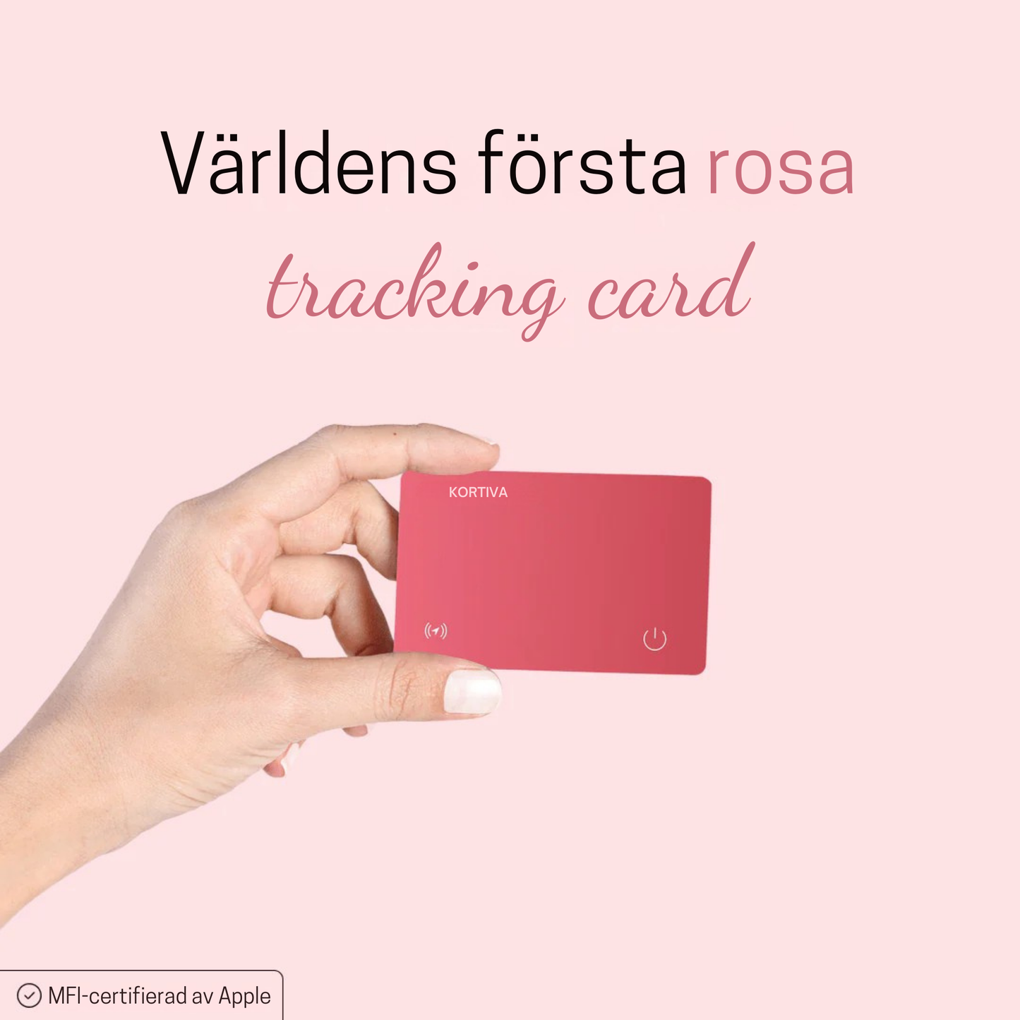 KORTIVA. Spårningskort