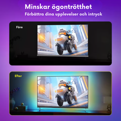 TV-bakgrundsbelysning