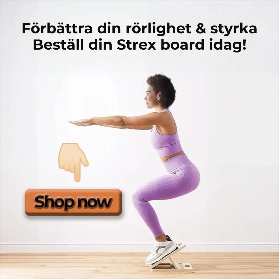 Strex Board- Förbättra rörlighet, styrka & balans